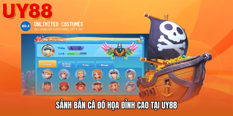 Sảnh Bắn Cá Đồ Họa Đỉnh Cao Tại UY88